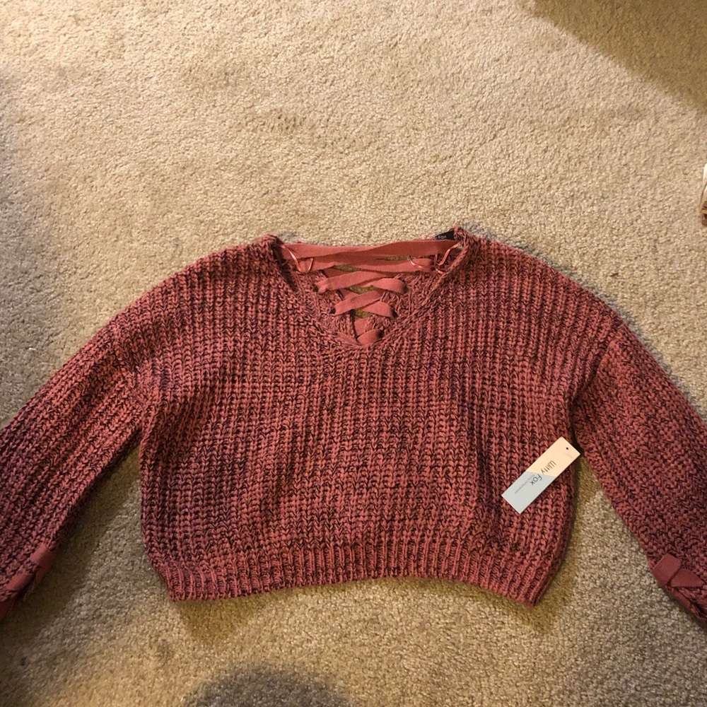 Cute Knitted sweater for junior or crop for women
